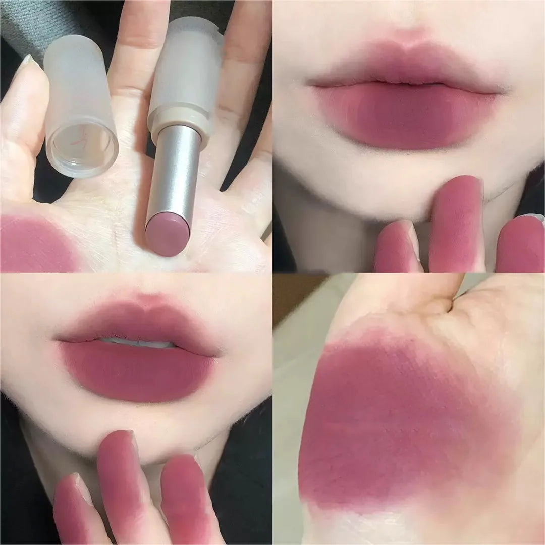 Velvet Matte Lipstick – Waterproof Nude Lip Tint Non-Transfer