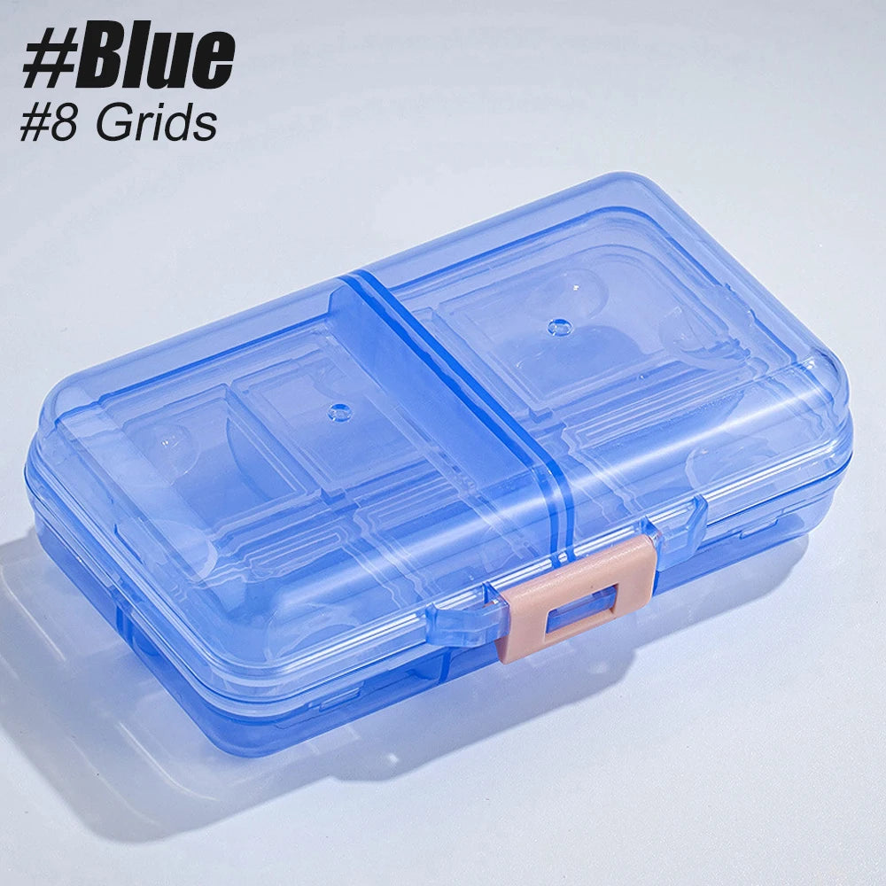 Weekly Pill Organizer 7/8 Compartments – Airtight Travel Pill Box