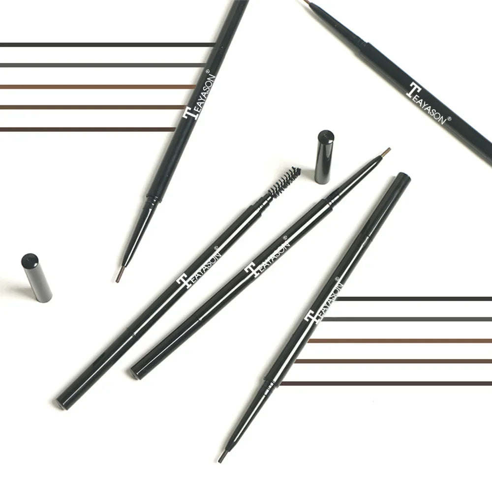 Dual-Ended Waterproof Eyebrow Pencil – 1.5mm Microblading Pen Eyebrow Pencil PRIMED