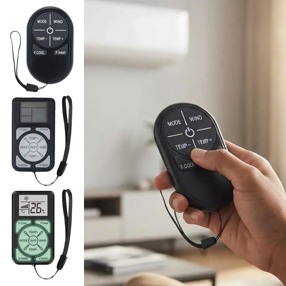 Universal AC Remote Control Q58 LCD 1000-in-1 IR Transmitter