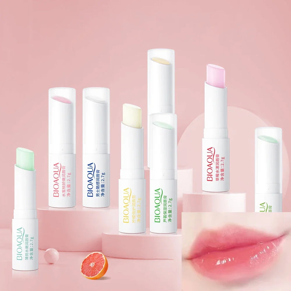 Strawberry Lip Balm – Moisturizing Jelly Lip Care & Primer