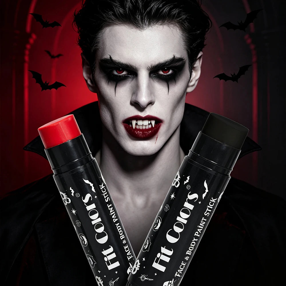 Halloween Face & Body Paint Stick – Cosplay & Stage Makeup Face & Body Paint PRIMED