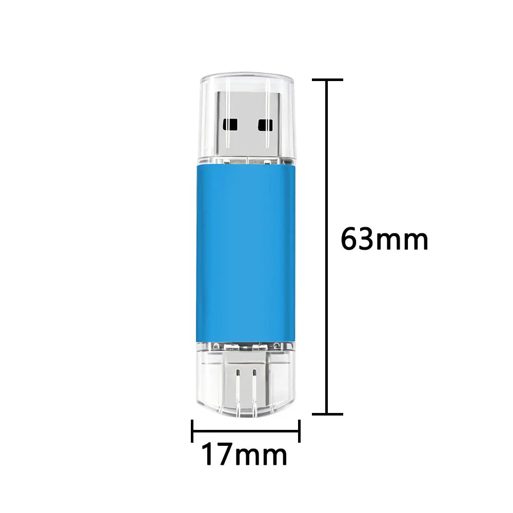 Type-C USB Flash Drive Bulk Custom Logo | 8–64GB 10/50/100 Pcs USB Flash Drive PRIMED