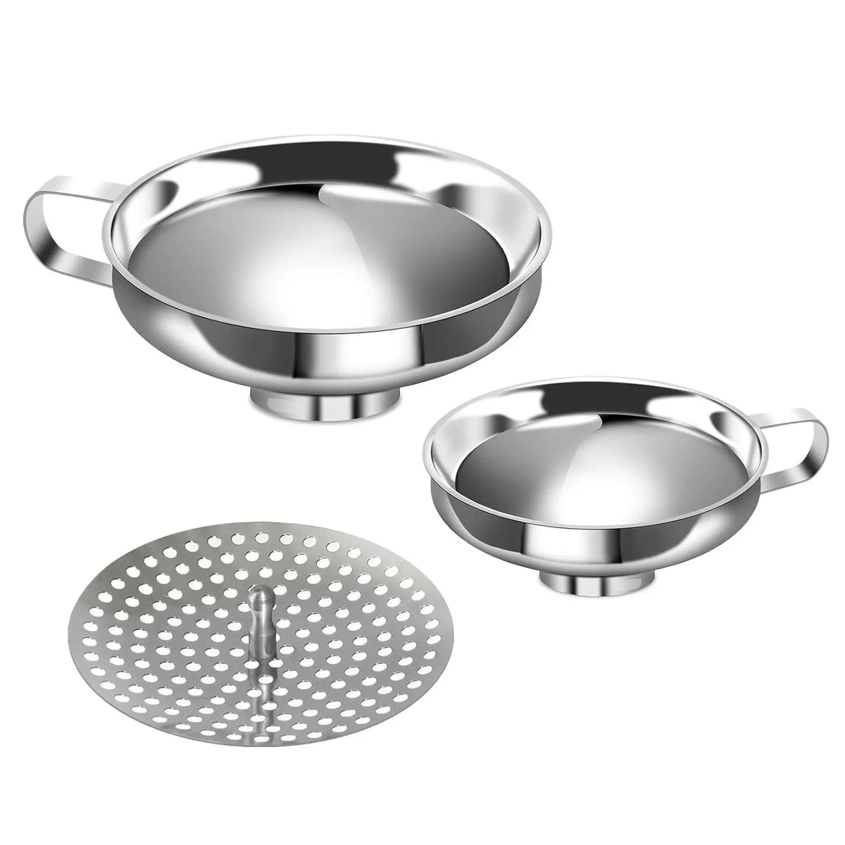 Stainless Steel Wide Mouth Canning Funnel for Mason Jars