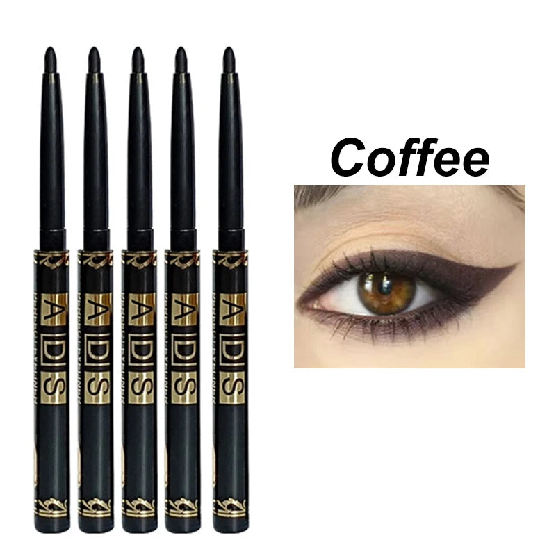 Waterproof Twist Eyeliner Pencil – Black & Brown | 1/5/12 Pack