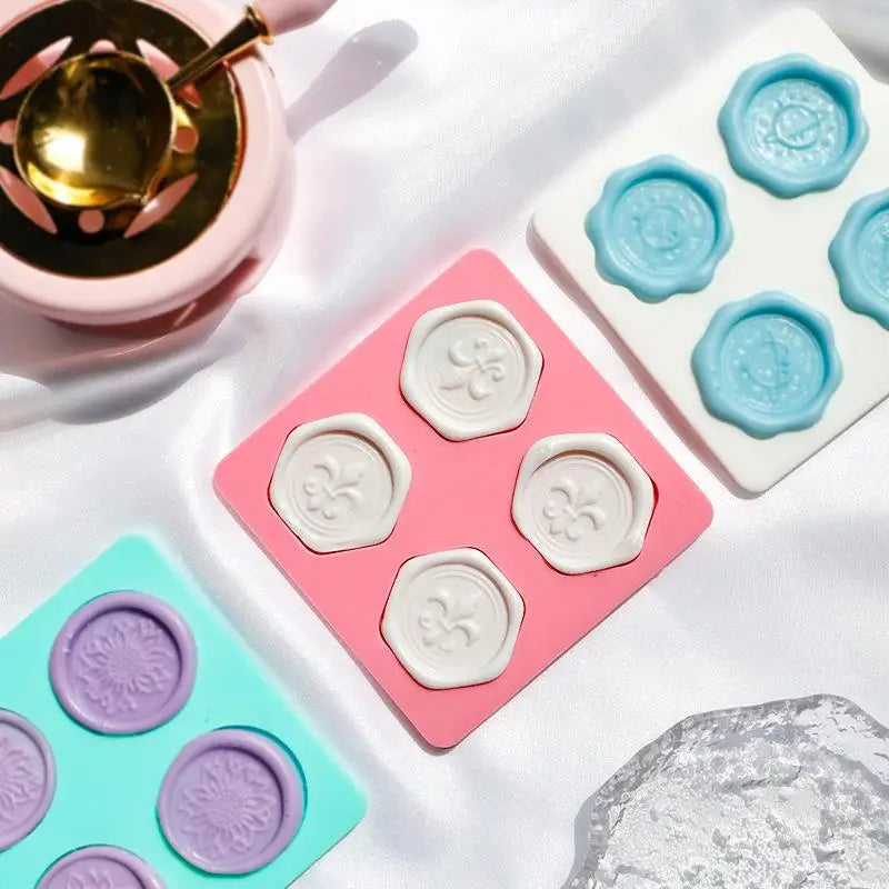 Wax Seal Stamp Silicone Mold Pad 25mm – DIY Craft Tool