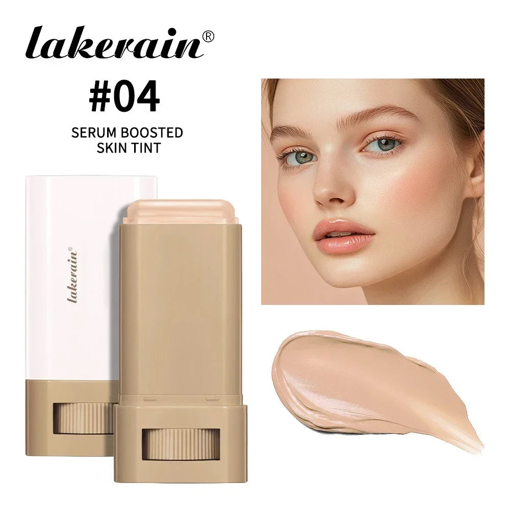 6-Color Tinted Foundation Stick – Matte Full Coverage Concealer