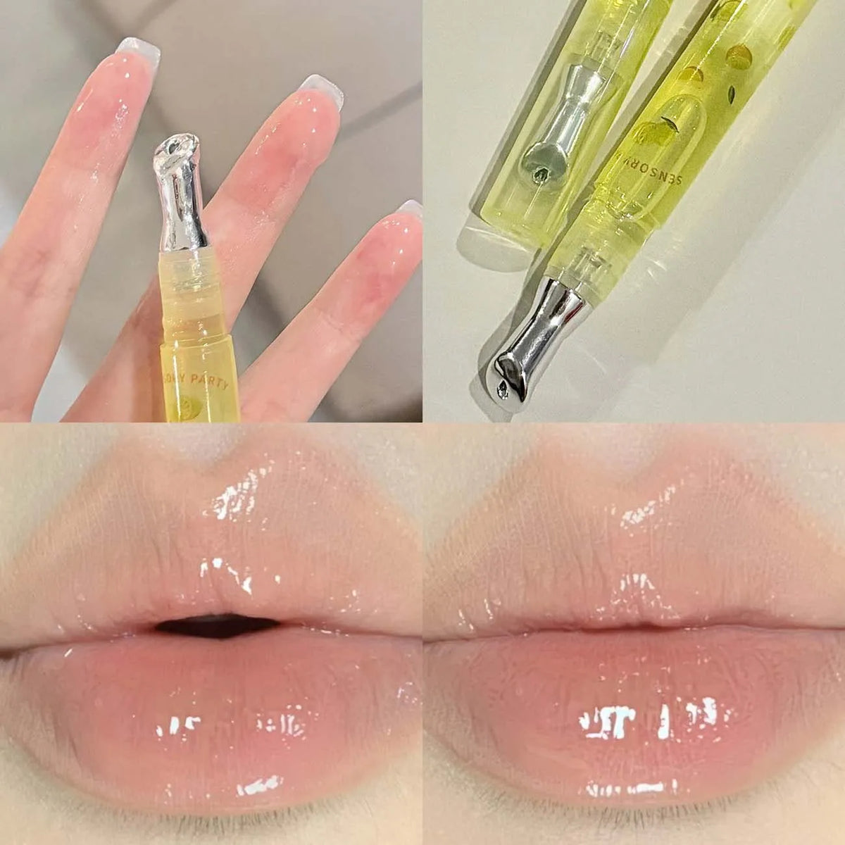 Plumping Lip Gloss Serum – Moisturizing & Long-Lasting Lip Gloss Serum PRIMED lemon-06