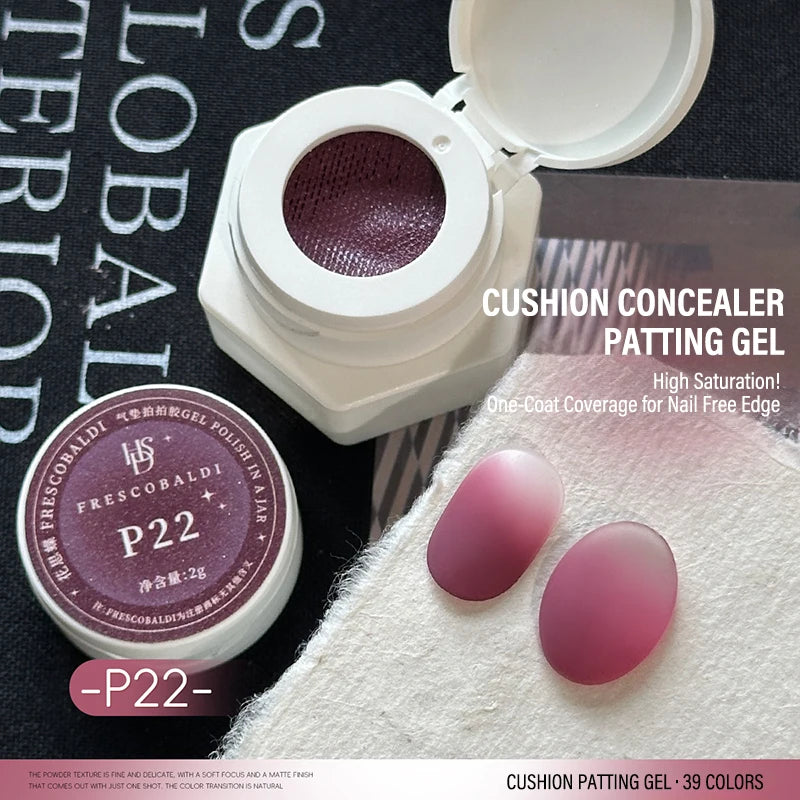 39-Color No-Wipe Cushion Patting Gel – Gradient UV Nail Polish