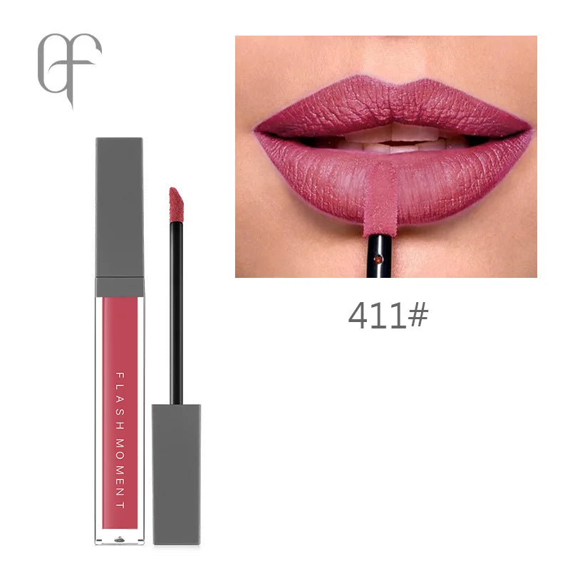 Pudaier 16 Colors Matte Liquid Lipstick – Waterproof Lip Gloss