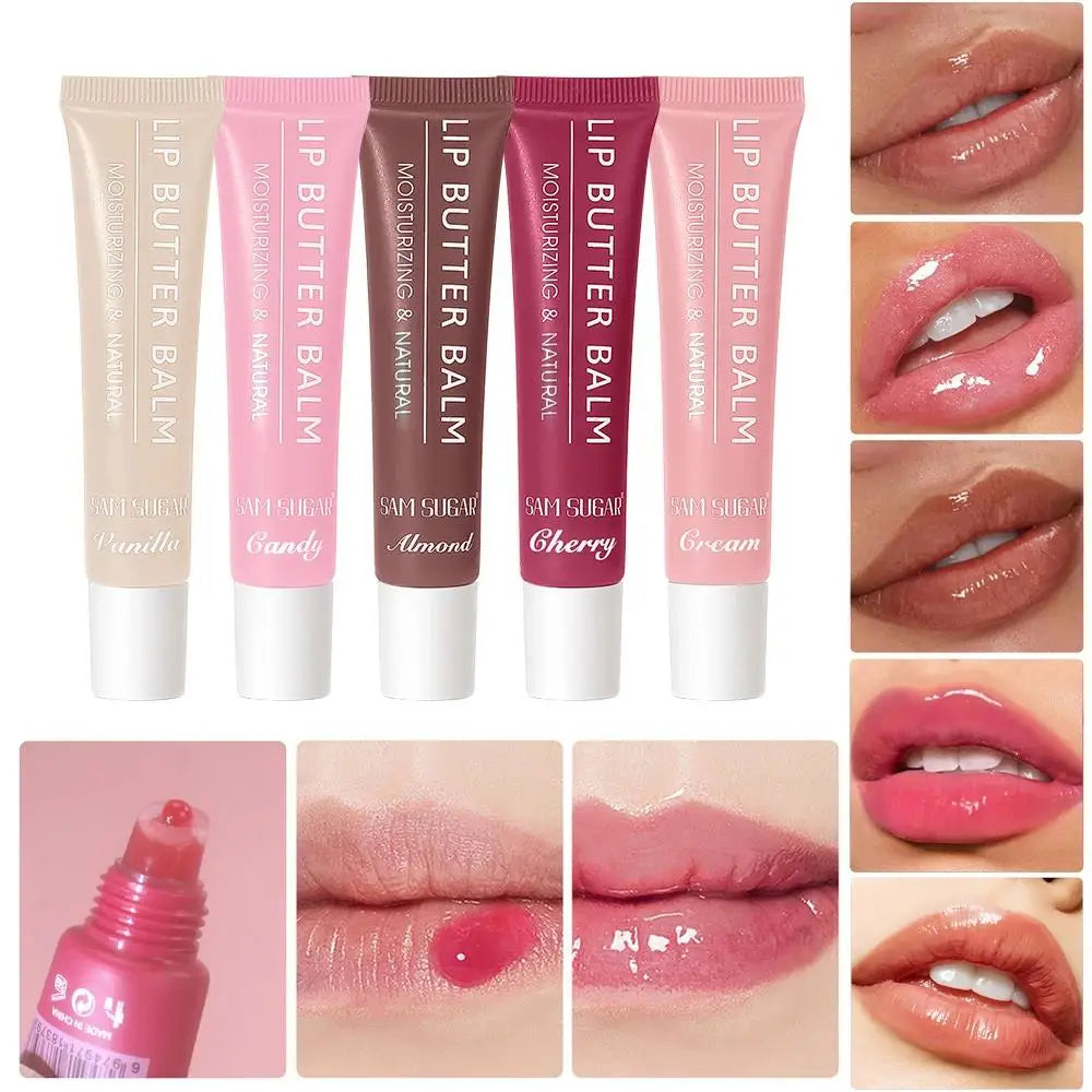 SAM SUGAR Pearl Chain Lip Gloss Butter Balm – Mirror Shine