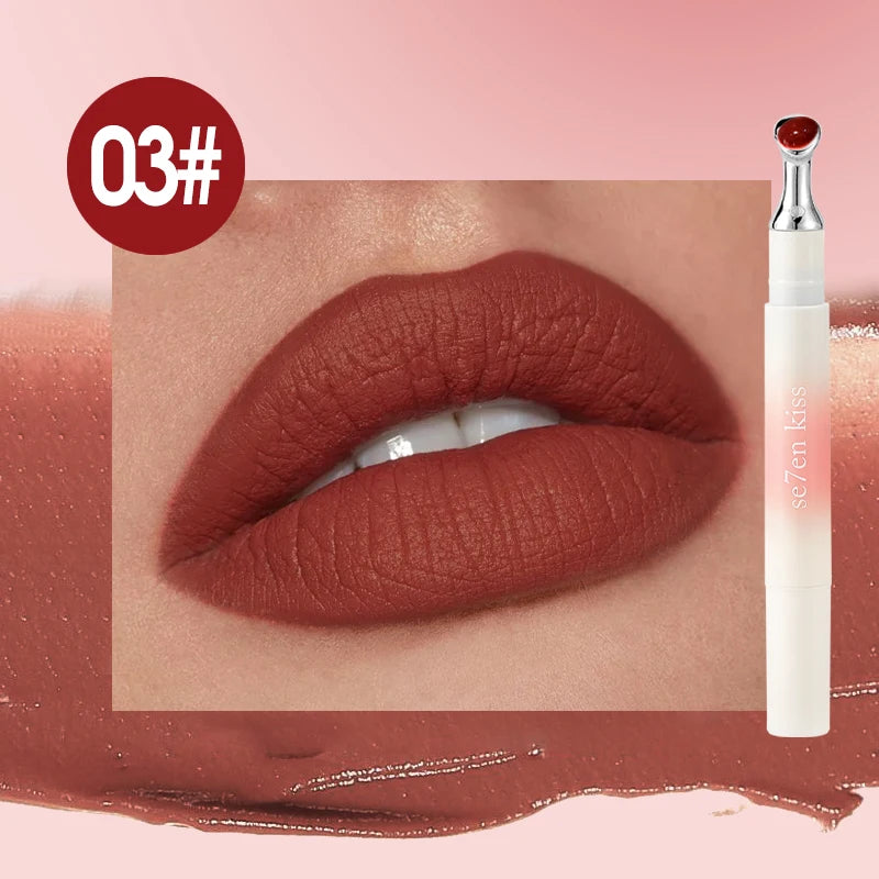 Se7en Kiss Velvet Matte Lip Glaze – Waterproof & Moisturizing