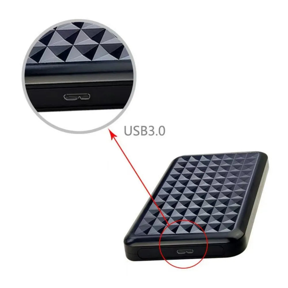 TISHRIC Portable External Hard Drive USB 3.0 – Up to 2TB Portable External HDD PRIMED