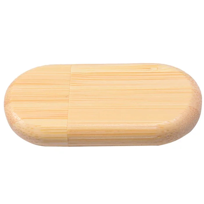 Wooden USB Flash Drive 4–64GB | Free Custom Logo | Gift Box