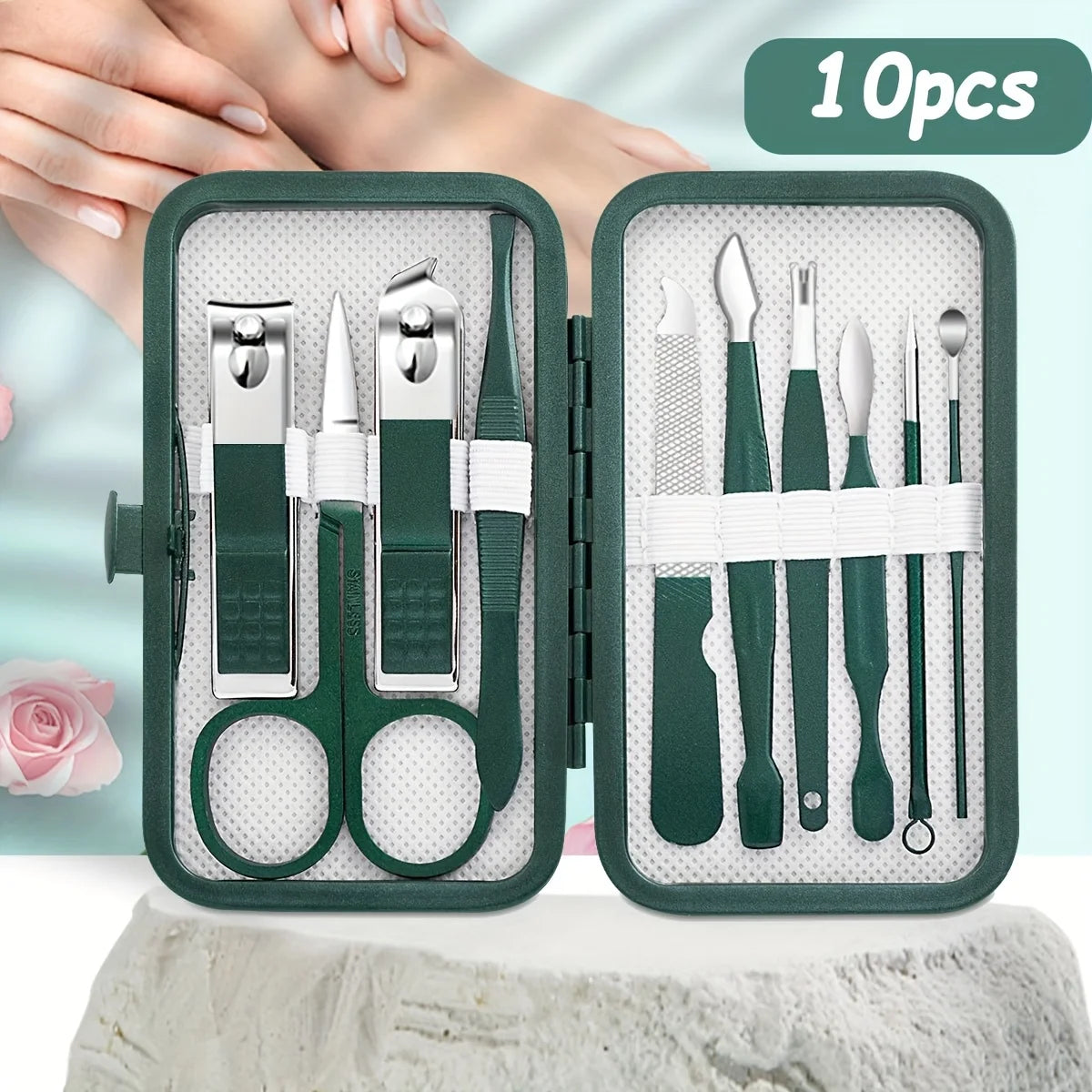 Stainless Steel Nail Clippers & Pedicure Manicure Set