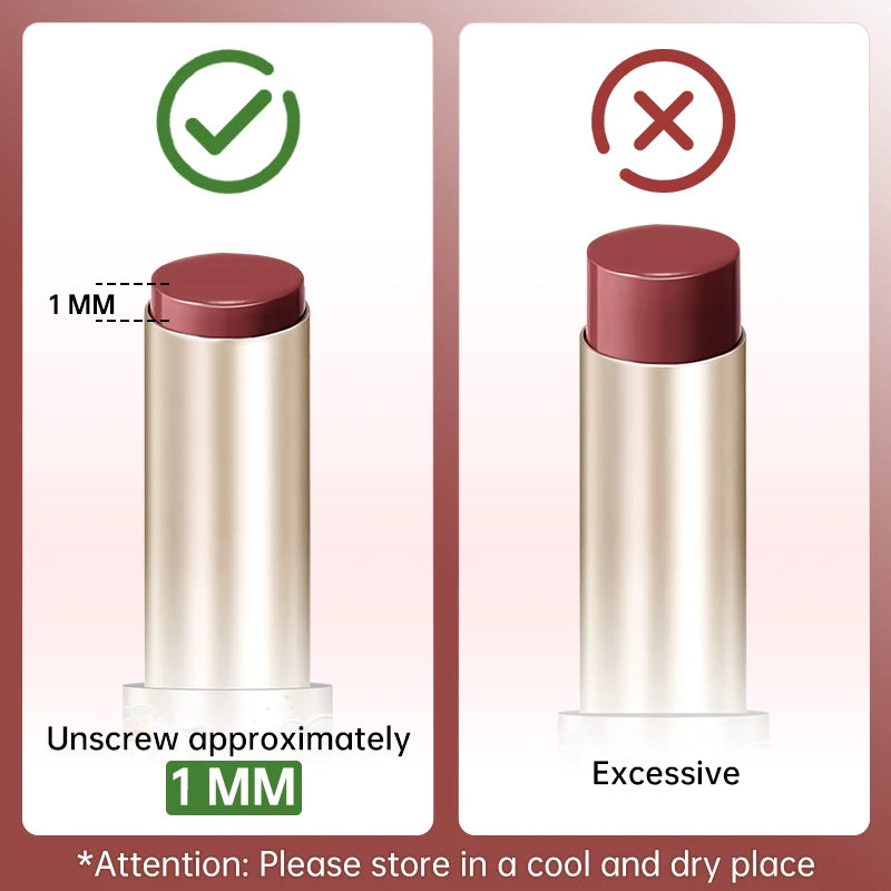 CATKIN WaterGlow Glossy Lip Balm | 12H Hydrating Lip Stick Glossy Lip Balm PRIMED