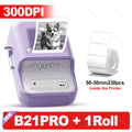 Niimbot B21 / B21 Pro Portable Bluetooth Thermal Label Printer Thermal Label Printer PRIMED B21Pro PE 300dpi
