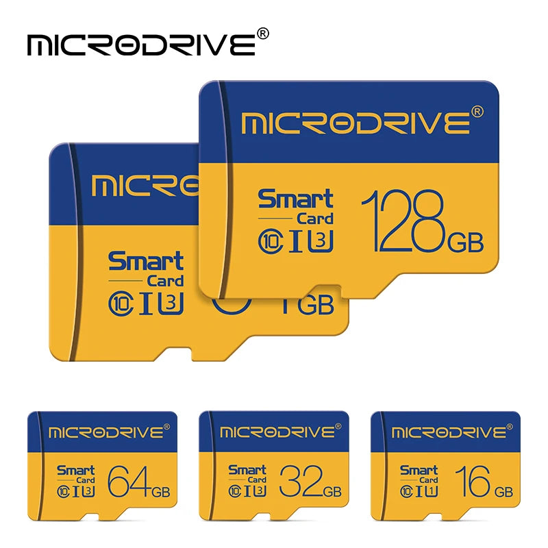 MicroDrive Micro SD Card Class 10 | 8GB–256GB + Free SD Adapter Micro SD Card PRIMED