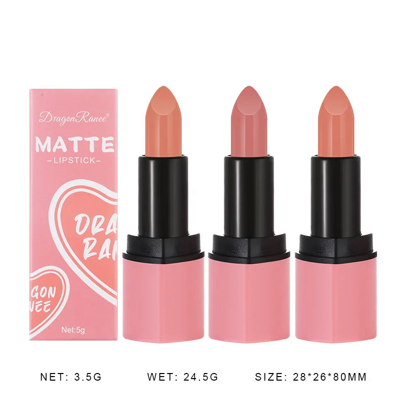 Dragon Ranee Heart Lipstick – Matte Glossy Lip Tint 3.5g Matte Lip Tint PRIMED