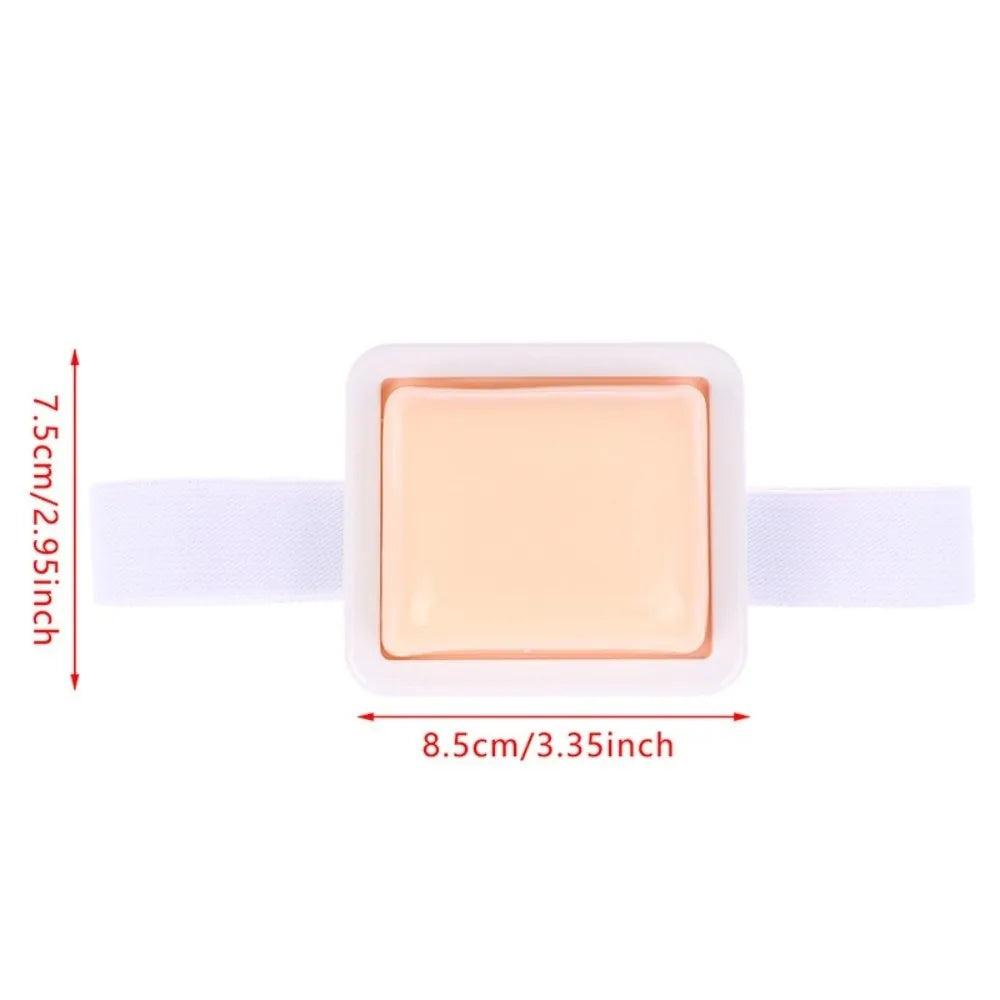Wearable IV Injection Training Pad – Silicone Suture Simulator Medical Training Pad PRIMED