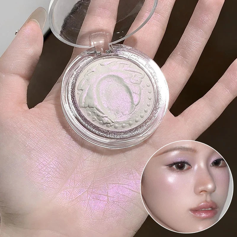 Shimmer Diamond 3-Color Highlighter Palette | Glitter Contour