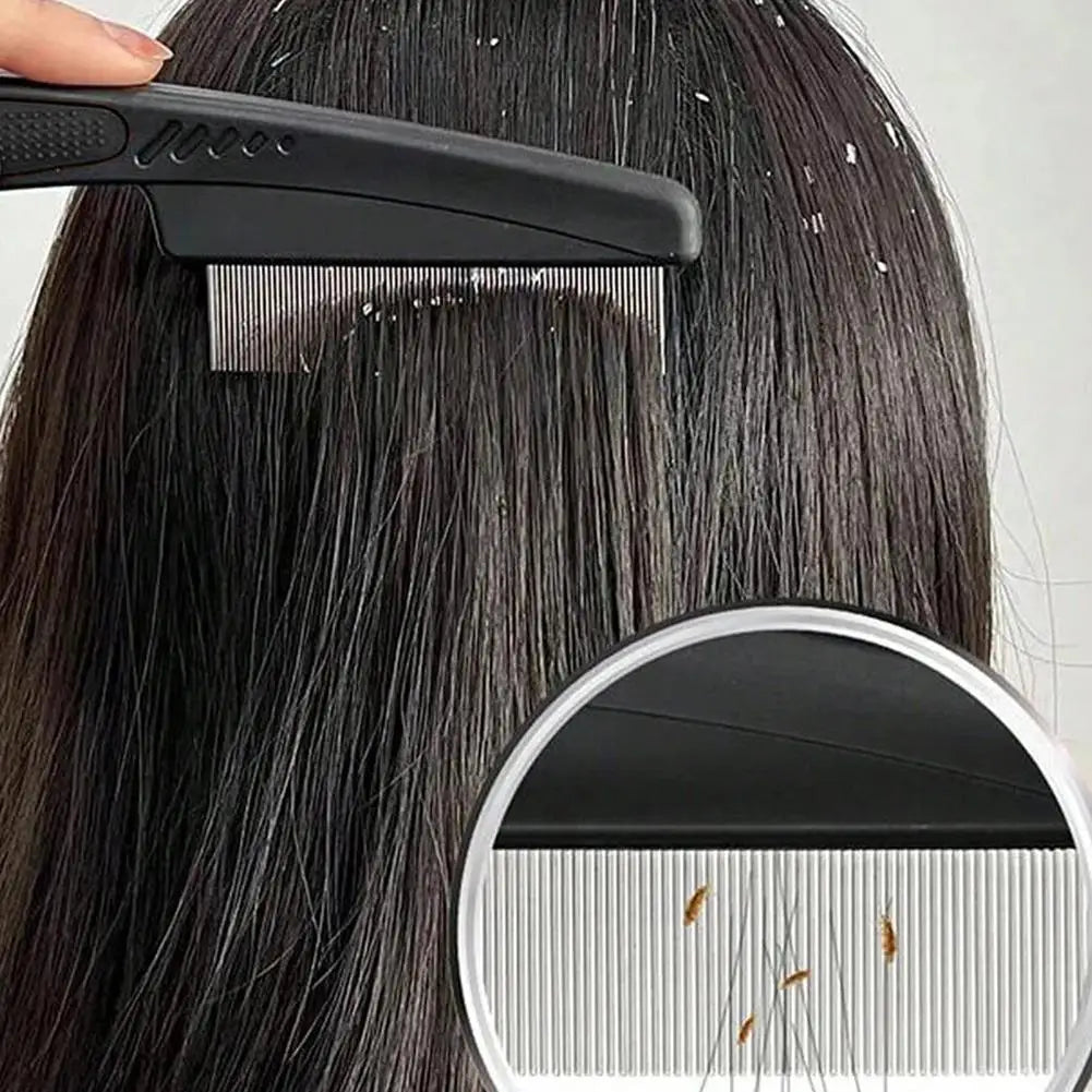 Stainless Steel Fine Tooth Lice & Nit Removal Comb Lice Removal Comb PRIMED