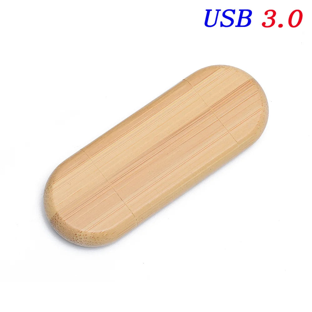 Wooden USB Flash Drive Type-C Custom Logo 16–128GB | JASTER USB Flash Drive PRIMED Carbonized No box 256GB
