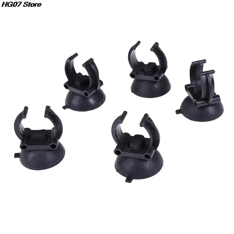 5-Pack Aquarium Suction Cup Clips – Tube & Heater Holders