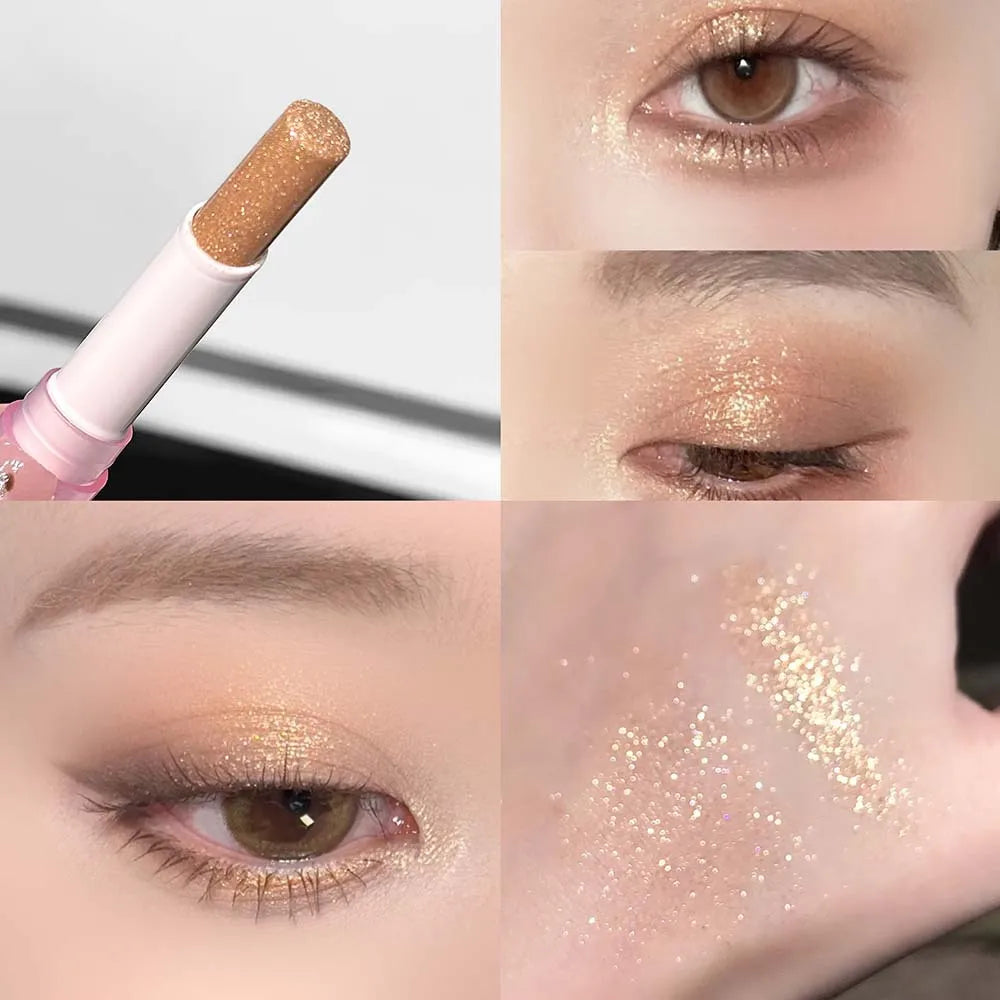 Shimmer Highlighter Stick – Diamond Glitter Eyeshadow Pencil