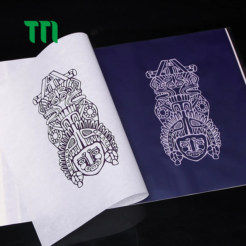 Tattoo Transfer Paper – Thermal Stencil Sheets for Printers Tattoo Stencil Paper PRIMED
