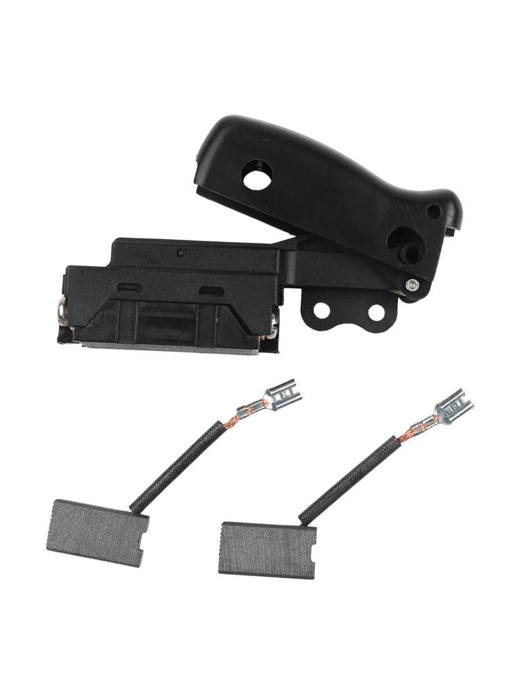 Miter Saw Trigger Switch & Brush Kit – DW708 Replacement Power Tool Repair Part PRIMED