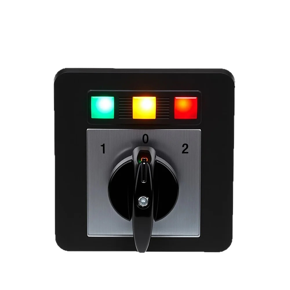 SZW26 20A Illuminated Cam Rotary Changeover Switch 3-Position