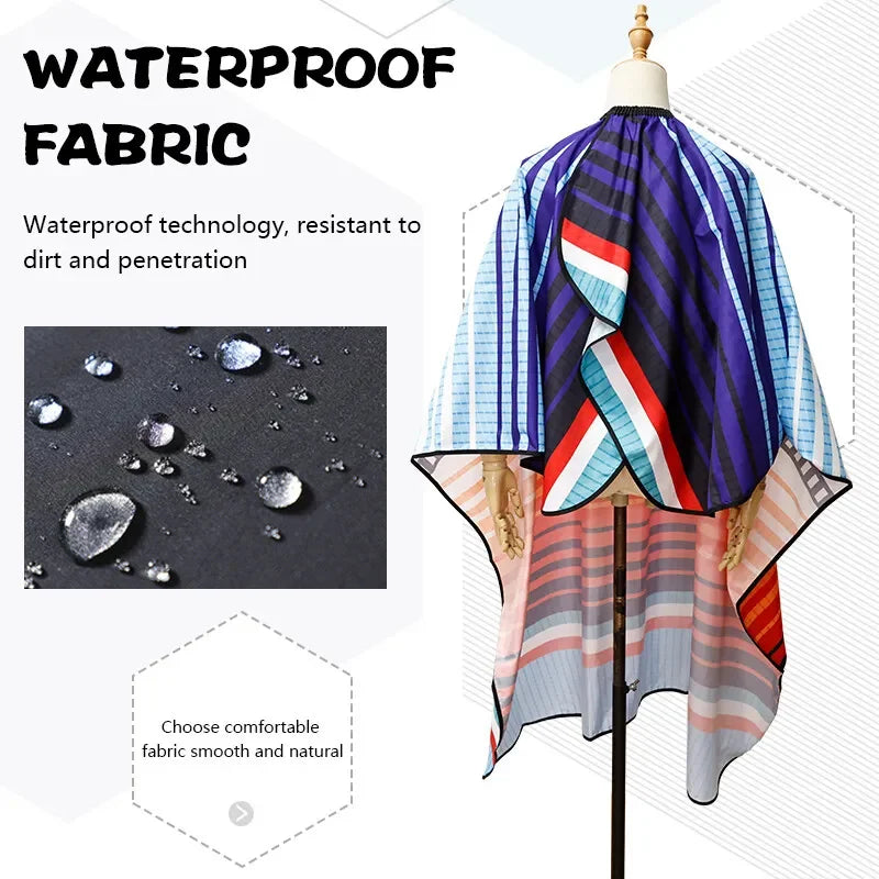 Professional Hair Cutting Cape & Barber Apron 160×140cm Hairdressing Cape PRIMED