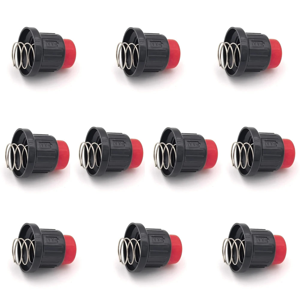 10-Pack AA Ignitor Push Button Caps with Springs for Gas Grill