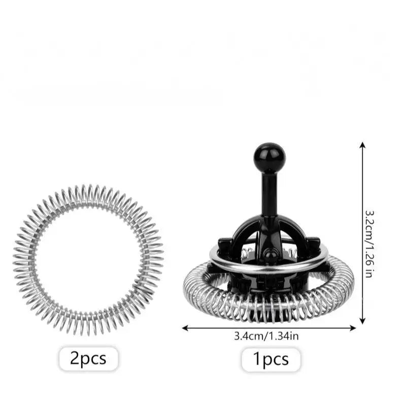 Spring-Loaded Espresso Tamper | 304 Stainless Steel Calibrated