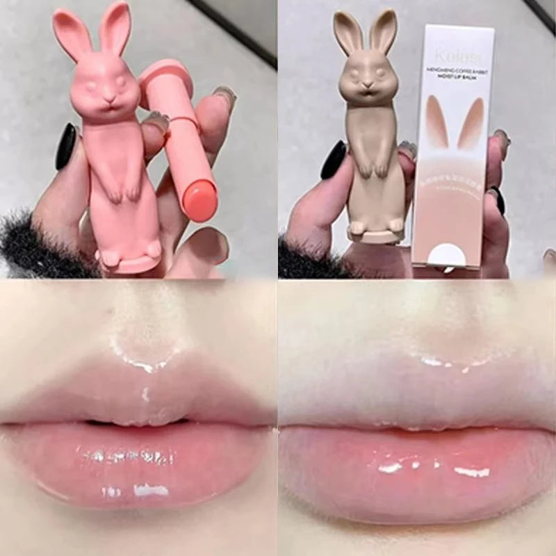 QICIY Rabbit Color-Changing Tinted Lip Balm | Moisturizing