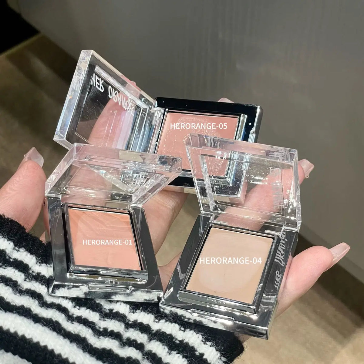HERORANGE Cream Blush & Contour – Matte Natural Finish Cream Blush PRIMED