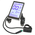 E-Bike LCD Display 24-48V Waterproof Scooter Panel Screen E-Bike LCD Display PRIMED as show