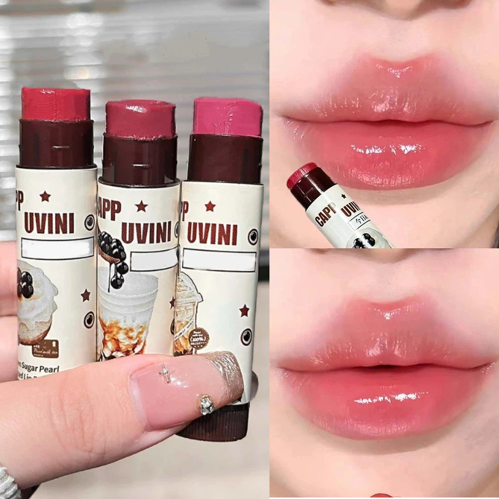 3-Piece Tinted Lip Balm Set – Moisturizing Jelly Lip Gloss Tinted Lip Gloss Set PRIMED