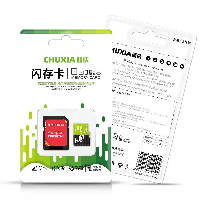 TF MicroSD Card 32GB 64GB 128GB – High-Speed Storage
