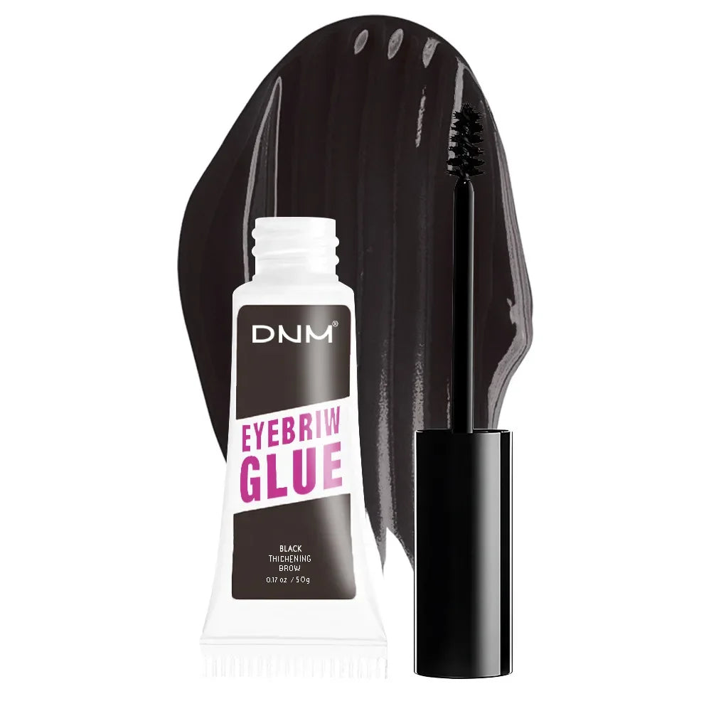 DNM Transparent Eyebrow Gel – Waterproof 3D Brow Setting Wax Eyebrow Setting Gel PRIMED 05 BLACK