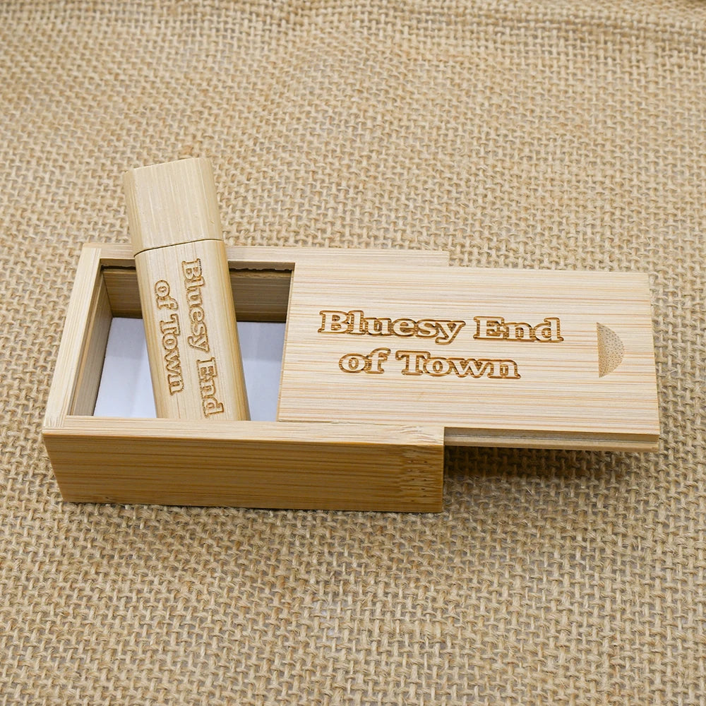 20-Pack Custom Logo Wooden USB Flash Drives 4GB–128GB USB Flash Drive PRIMED