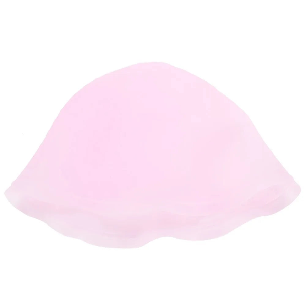 Reusable Silicone Hair Highlighting Cap with Metal Hook