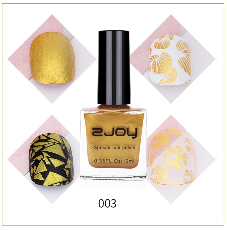 10ml Nail Art Stamping Polish – 30 Colors Air Dry Varnish
