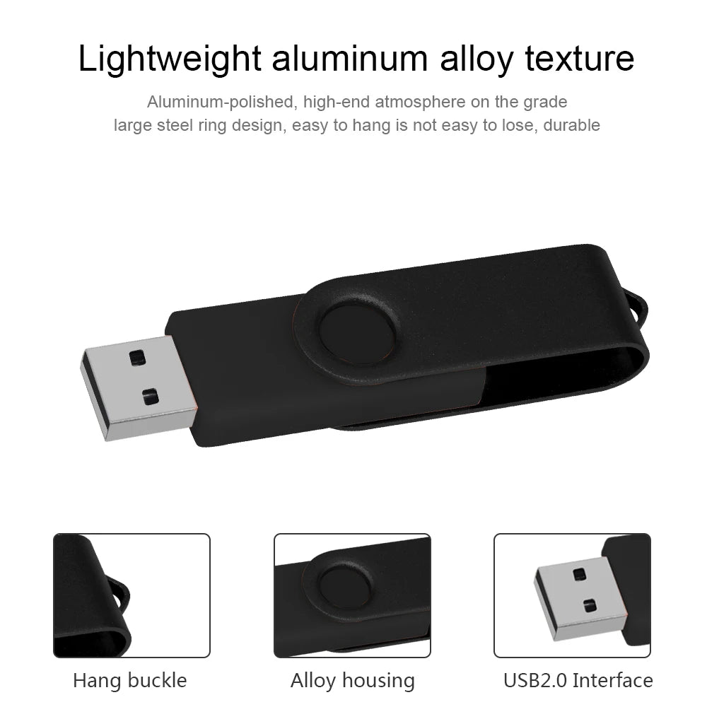 64GB Metal USB Flash Drive | Custom Logo Pen Drive USB Flash Drive PRIMED