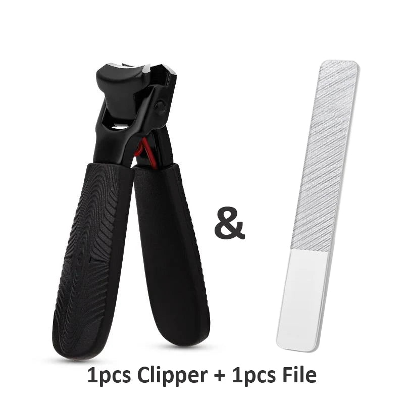 Stainless Steel Nail Clipper – Sharp Fingernail & Toenail Cutter