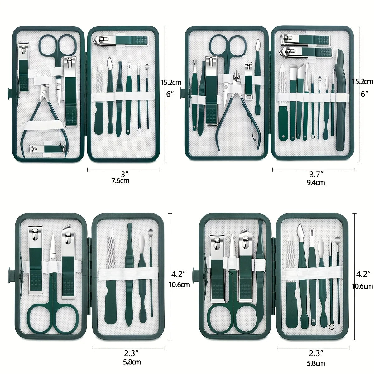 Stainless Steel Nail Clippers & Pedicure Manicure Set