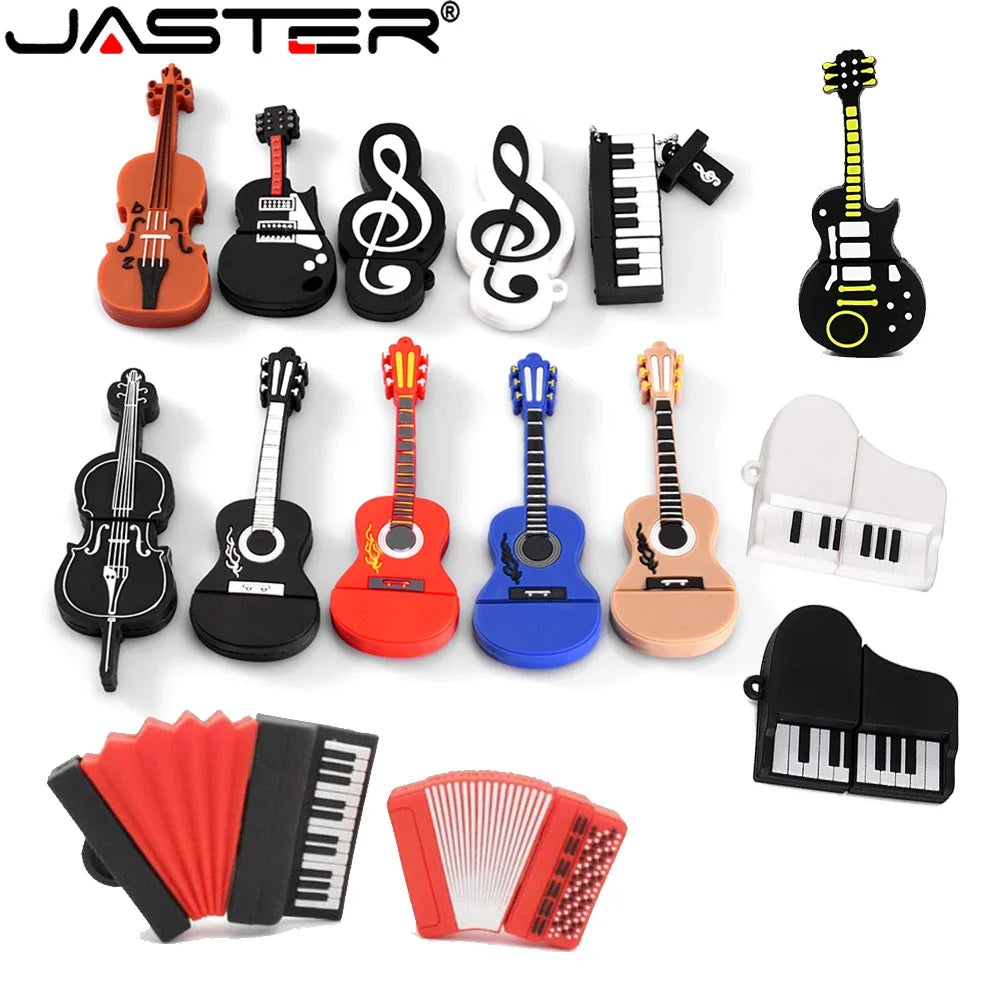 JASTER Cartoon Musical Instrument USB Flash Drive 8–64GB USB Flash Drive PRIMED