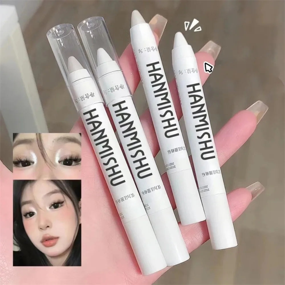 Glitter Highlighter Eyeshadow Stick – Matte & Pearlescent Eye Highlighter Stick PRIMED