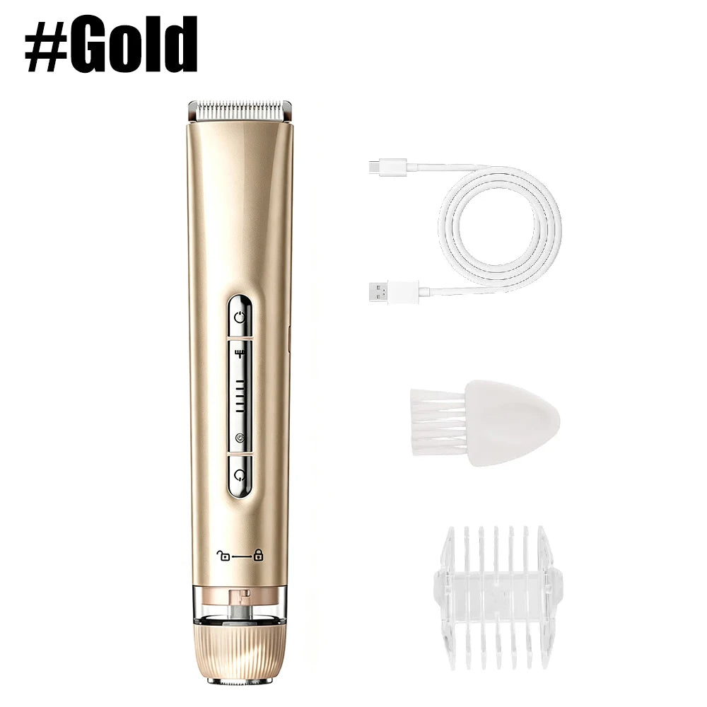 Women's 2-in-1 Electric Bikini Trimmer – IPX7 Rechargeable